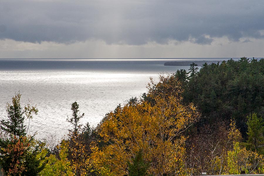 Agawa Bay Glistening in the Afternoon Sun
